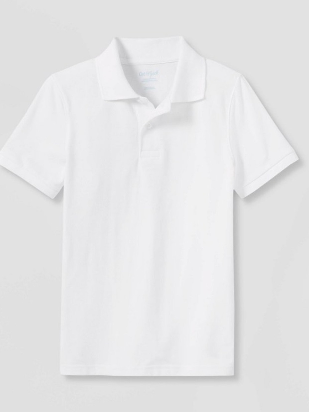 3 UNIFORM POLO SHIRTS - Cat & Jack White & Navy Short-Sleeve Polo